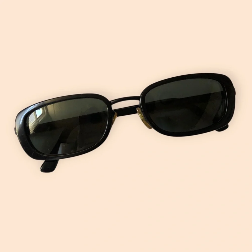 Giorgio Armani Occhiali Da Sole 677 706 135 Vintage 90s Sunglasses Italy Black